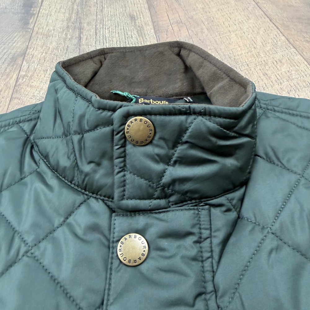 Barbour Lowerdale Quilted Gilet Vest Men's XL Sage Green NWT‎ - Picture 7 of 16